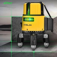 ELMER Green Light Level, Straight Line High-precision Laser Level, Laser Guide Vertical Cross Lines 