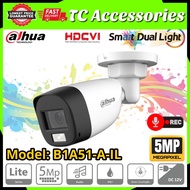 Dahua Smart Dual Light Audio 5MP 1620P Full HD Outdoor Bullet CVI Camera DH-HAC-B1A51-A-IL CCTV Buil