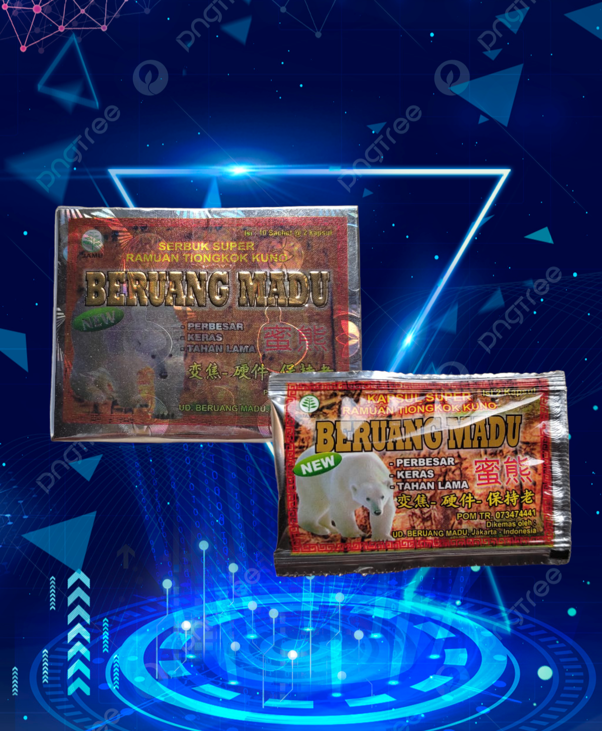 Beruang madu kapsul 💯 original