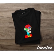 NFT TSHIRT/ KAOS NFT BLACK APE- RAINBOW GLASSES APE TSHIRT/ KAOS KOLEKSI NFT/ NFT COLLECTION TSHIRT