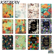 KATAKAN 2026 Planner, A5 Weekly and Monthly Calendar 2026, Jan.2026 - Dec.2026 Agenda Monthly Tabs A
