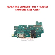 SAMSUNG A50S PCB BOARD A507 CHARGER + MIC + HEADSET