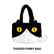 Furry Tote Bag กระเป๋าโท้ทขนเฟอร์ลายแมว
