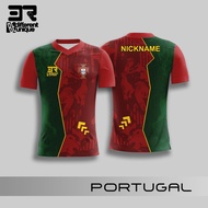 World FOOTBALL JERSEY T-Shirt - PORTUGAL/FOOTBALL JERSEY/FOOTBALL JERSEY/FOOTBALL Shirt/Kids JERSEY/Adult/JUMBO/BIG SIZE/FOOTBALL TEAM/FOOTBALL/FOOTBALL CLUB/FOOTBALL