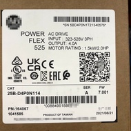 25BD4P0N114 25B-D4P0N114 PowerFlex 525 1.5kW 480VAC 3PH 4Amps New Original
