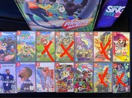 Switch ring fit 動森 animal crossing 寶可夢紫 Pokémon shield 盾 Mario golf Mario strikers super Bomberman R let’s sing 2021 FIFA 23 FIFA 22 NBA 2K22 Moving out Splatoon 2 海賊無雙 3 Monster Hunter XX just dance 2022