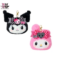 Sanrio JAPAN Plush Card Holder My Melody 50th Anniversary & Kuromi 20th Anniversary