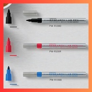 Kokuyo Marker Research Lab Pen -Resistant Type Blue 2-Pack PM-R100BX2SET