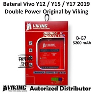 Baterai VIKING Double Power Vivo Y12 Y15 Y17 2019 Z1 Pro B-G7 BG7 Batre Batrai Battery Dual Power Handphone HP