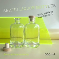 Seishu liquor Glass bottle - SEISHU liquor Glass bottle