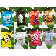 GANTUNGAN Cute BT21 keychain/BTS/BT21 unique/ BTS snack keychain