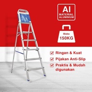 Kenmaster Tangga Lipat 9 Step Pijakan Household Ladder Alumunium Km109 (Horako)