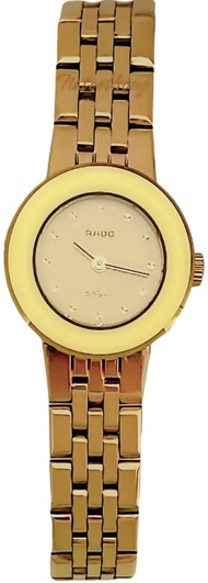 นาฬิกาข้อมือผู้หญิง RADO Diastar Quartz รุ่น 053.0273.3 หน้าปัดสีดำ 153.0237.3 สีทอง 080.0466.3 สีทอ