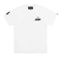 Rabbit And Wheels - Bunny White Tshirt - Kaos Rider