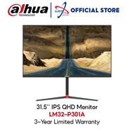 DAHUA LM32-P301A 31.2" GAMING MONITOR ( 31.2" IPS QHD / 4ms / 75Hz / TYPE C 65W / HD MI + DP)