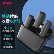 8ulanzi Excellent Basket J12 （lighting Version）1-to-2 Wireless Lavalier Microphone Recording Mic