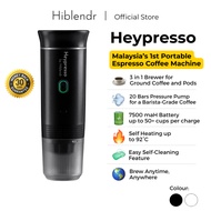 Hiblendr Heypresso Portable Electric Coffee Machine 20 Bar Rechargeable Travel Espresso Maker for Ho
