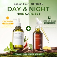 [LIVE EXTRA 22%]Lab On Hair 2in1 Scalp Spray + Ampoule - Hair Tonic Serum Rambut Anti Hair Loss Hair