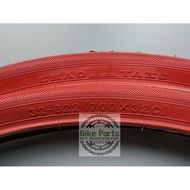 700x32C All-Red Tire – Nylon Wired, Road / Fixie / Gravel Bike Tire chaoyang brand