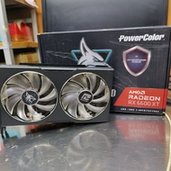Vga gpu card amd radeon power color hellhound rx 6600xt phantom gaming oc 8gb rx6600xt