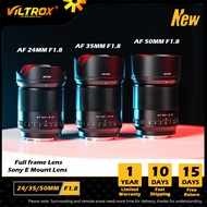 VILTROX 24Mm 35Mm 50Mm Lens F1.8 E Auto Focus Lens Full Frame AF Lens For Sony E Mount Sony Lens A6000 A6400 A7III Camera Lenses