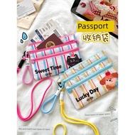 ziplock bag vacuum bag travel Beg simpanan dokumen, pasport perjalanan, tiket udara, visa, kad penge