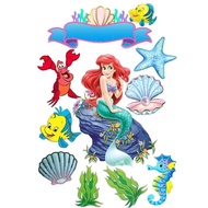 Part 2 | ARIEL PRINCESS/Ariel Mermaid Birthday Topper Request Name/Birthday Cake Decoration ARIEL PR