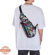 FB8 【In Stock】 Tokidoki Crossbody Backpack Unisex Shoulder Strap Backpack Sling Chest Fashion Versatile Messenger Bag
