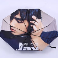 💎Creative Celebrity Related Goods Self-Opening Umbrella Jay Chou Li Xian Sun Umbrella SunshadeTFBOYSCelebrity Related Go