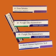 Employee Name List, Employee Name Acrylic, Officer Name List