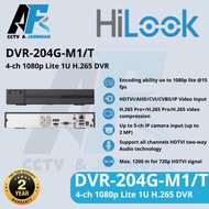 HiLook by Hikvision DVR 4 Channel DVR-204G-M1/ 2MP Series