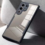 Galaxy S25 FE/Galaxy S25/Galaxy S25 Plus/Galaxy S25ultra Model Shockproof Case Colored Edges Clear B