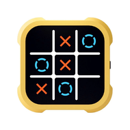 Tic Tac Toe เกมกระดานการศึกษามินิเกมคอนโซลสมาร์ท หมากรุกปฏิสัมพันธ์ระหว่างพ่อแม่และลูก ของเล่นไฟฟ้า