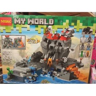 ❗ Free Gifts Lego ❗LEGO 积木 MINECRAFT 我的世界 2N1 DECOOL 821