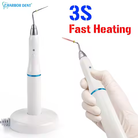 Dental Cordless Gutta Percha Obturation System Endo Heated Pen with 2 Tips 3S Fast Heating Endodonti