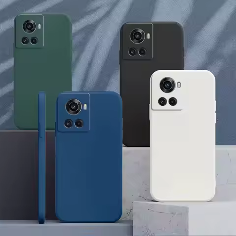 Original Liquid Phone Cases for Oneplus 10R 10 R 5G Soft Silicone Fundas One Plus 10R OnePlus10 R Sh