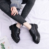 Dr. Martens Air Wair Thick-soled Martin Shoes Women's Shoes Platform Low-top Leather Casual Shoes