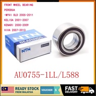 Myvi / Viva / Kelisa / Kenari Front Wheel Bearing ( NTN )(AU0755-1LL/L588)
