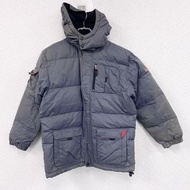 古著GAP 羽絨連帽衫，飛扣式設計，海軍藍，XXL 碼