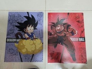全新 文件夾 A4 雙面 圖案 （ 正面彩色圖案 背面黑白頭像圖案 ） Dragon Ball 超 GT 孫悟飯 超級撒亞人4 孫悟空 比達 超級撒亞神 改造人 杜拉格斯  超級撒亞人3  18號 1