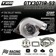 TBO GTX3071R Ceramic Ball Bearing Turbo | T3 4-Bolt A/R 0.82 | 620HP High Boost for 1JZ 2JZ RB26 Dra