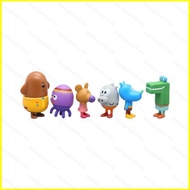 6pcs Hey Duggee Action Figure Model Dolls Toys For Kid Home Decor Ornament Gift For Kids Collection