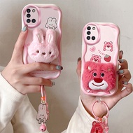 Casing samsung a31 Cute Plush phone case for samsung a31 case bts
