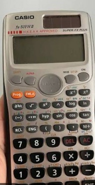CASIO fx-50FH II HKEAA APPROVED 計算機