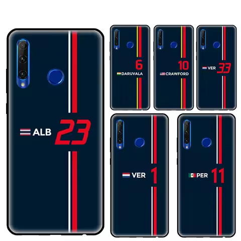 Formula 1 F1 Number For Huawei Nova 12s 11i 12i 10 9 SE 5T Y91 Y90 Y60 Y70 Y72 Y61 P20 P30 P40 Lite 