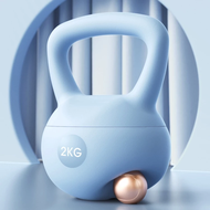 เคตเทิลเบล 2/4/6/8/10kg ผู้หญิง/ผู้ชาย เคตเทิลเบลล์แบบนุ่ม แคทเทิลเบล เคทเทิลเบล ลูกตุ้มยกน้ำหนัก