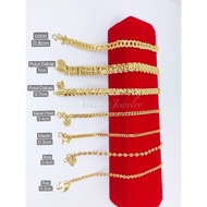 [VJ]Cop916 Bracelet “Kids” 999.9 Premium Gold Plated{Rantai Tangan Budak 11cm-16cm}