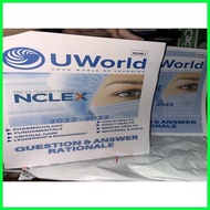 ۞ ❂ ◴ UWORLD Q&A RATIONALE NCLEX RN 2023-2022/2019 or 2022-2021