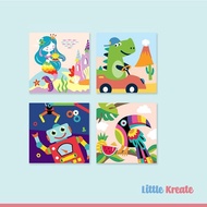 01 Diy Canvas Painting By Number Paint By Number/ Canvas Painting/