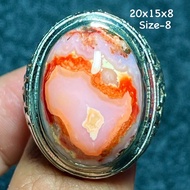 Agate Ring Yemeninatural (Natural Original)